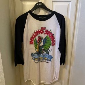 New Old Stock (NOS) 1981 Cotton Bowl Dallas, TX The Rolling Stones, ZZ Top